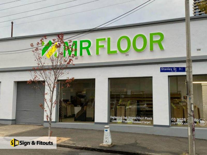 3D letter sign, Acrylic sign, building signage