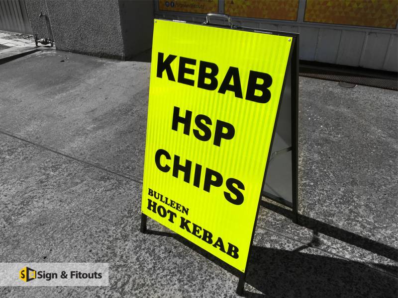 A-Frame signs in Melbourne