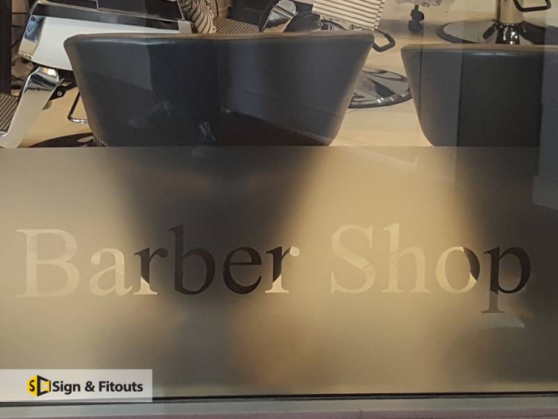 Window Frosting services