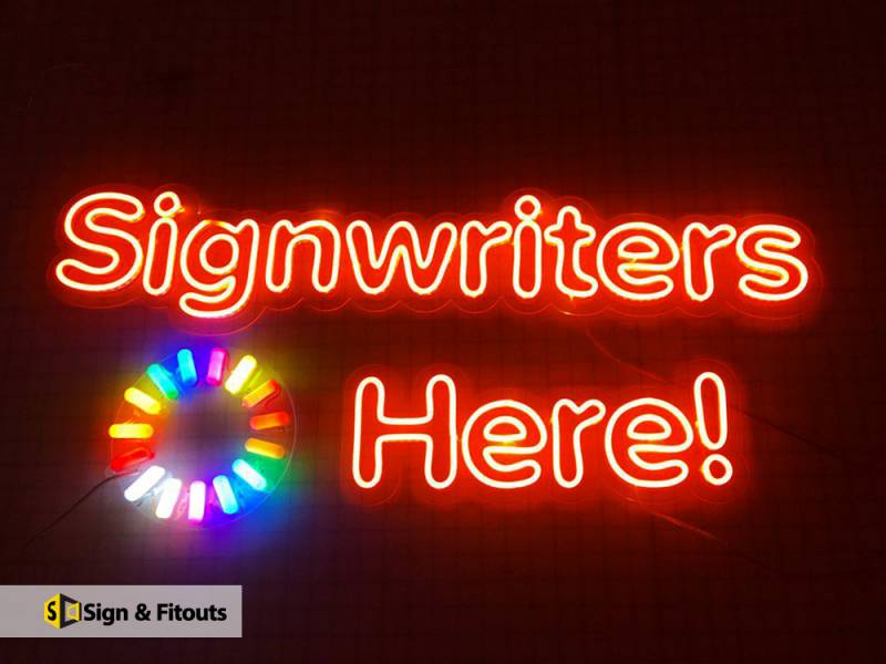 Colourful Neon Sign