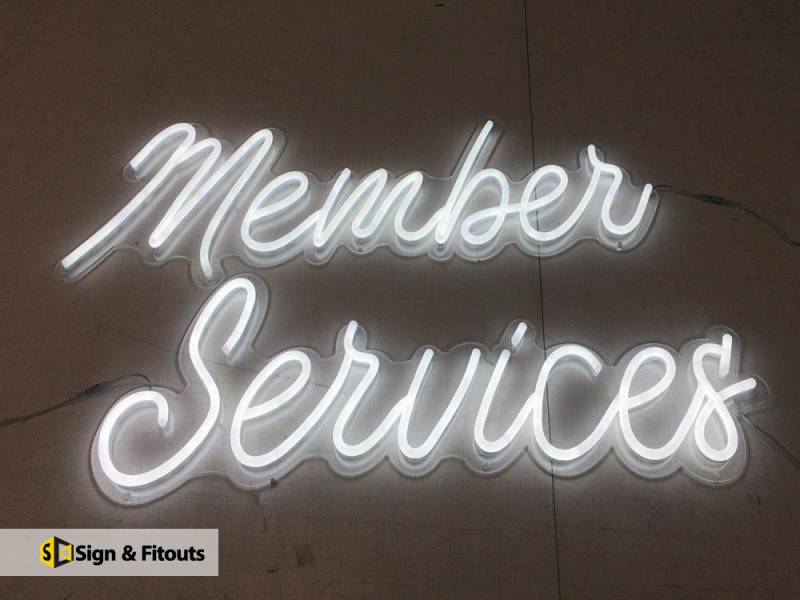 Neon sign fabrication, Custom signage, Led neon sign