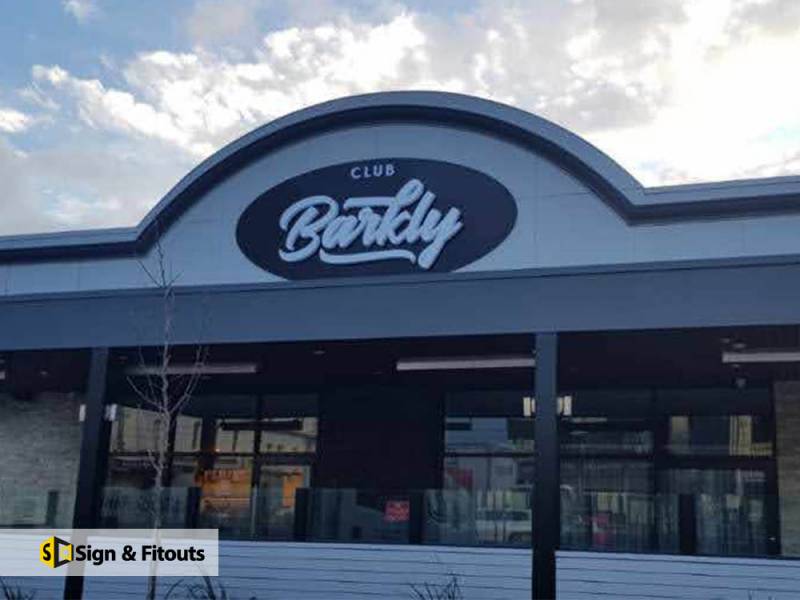 Illuminated sign, 3D letter sign, Acrylic sign