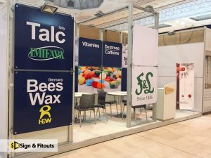 Banner signs, Exhibition stand signs