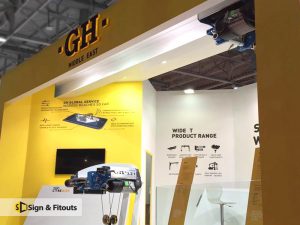 Exhibition Stand sign