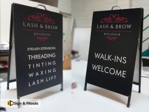 A Frame signA-Frame signs, sandwich board, sidewalk A-board sign