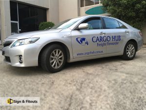 car stickers, car graphics, vehicle signage