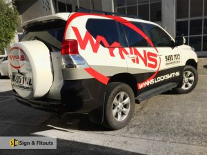 car graphics, car wrap, vehicle signage