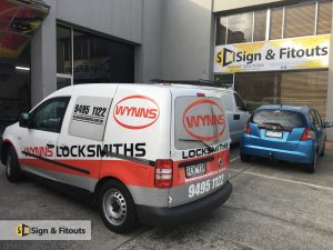 van signage, car graphics, car wrap