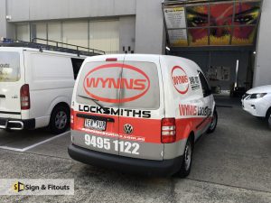 van signage, car graphics, car wrap