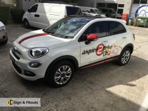 car wrap, car graphics, vehicle signage