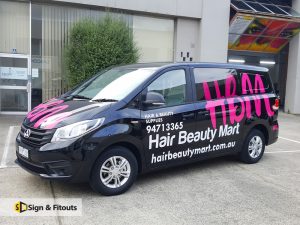 car wrap sign, car signage, car graphics