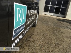 Car sticker sign, Car wrap sign, vehicle signage