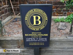 Light box sign, yard sign, illuminated light box sign