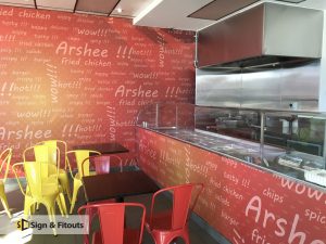 Reception Signs, custom wallpaper