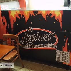 Reception Signs, front counter sign