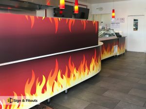 front counter sign, shop sign