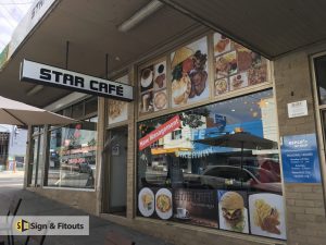 Shop signs, window signs, window graphics