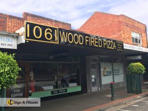 shop sign, panel sign