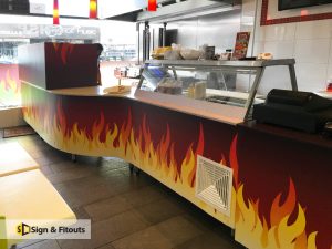 shop sign, Front Counter signage