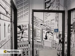 wallpaper, wall sign