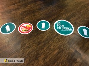 Floor Stickers, floor decals