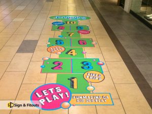 Floor graphics, floor decals, floor stickers