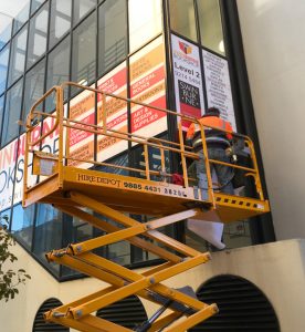 window sign installation, window graphics