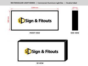 The Rectangular Sign Size