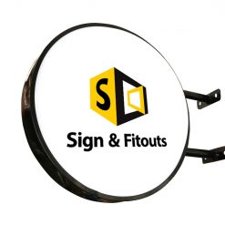 The Circular Sign- Signage Melbourne - Custom sign - Sign maker - Sign writing - Sign and Fitouts