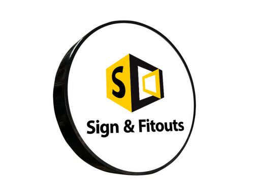 The Circular Sign-Signage Melbourne - Custom sign - Sign maker - Sign writing - Sign and Fitouts