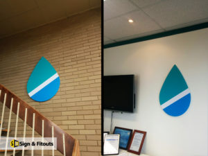 Custom sign, 3D sign