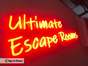 Neon signage, LED Sign, illuminated sign