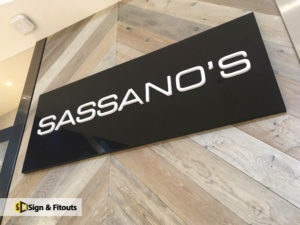 3D letter sign, Acrylic signage, Business sign