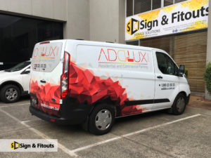 Car wrap, car graphics, vehicle signage