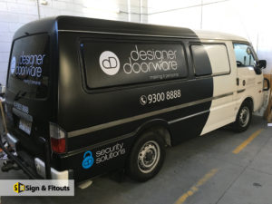 van signage-car graphics - car wrap- car sign