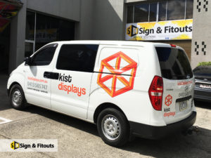 van signage-car graphics - car wrap- car sign - van signage
