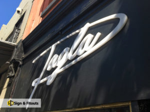 Custom sign, 3D sign, Acrylic signage