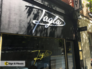 3D sign, shop sign, acrylic signage