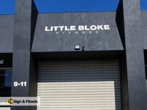 3D sign, Acrylic signage, Building sign