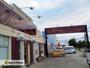 Building sign, fascia sign