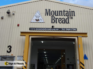 Factory sign, 3d acrylic sign, Custom building sign