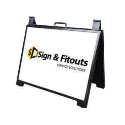 Alternative view of Real Estate A-Frame Sign