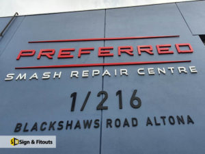 3D Acrylic sign, Building signage, Factory signage,3D letters