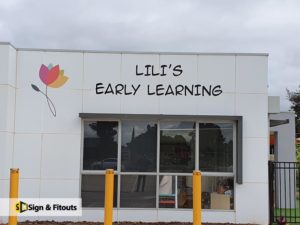 3D letter sign, Fascia sign, Building sign