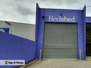 Factory sign, 3D sign, Building sign