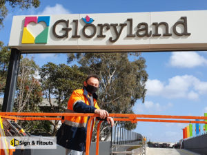 Custom sign, 3D letter signage, Acrylic sign