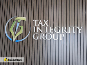 Custom sign, 3D letter sign, Reception sign