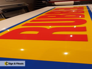 3D sign, Custom sign, Acrylic sign