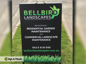 A-frame signage, Sandwich boards, Sidewalk sign