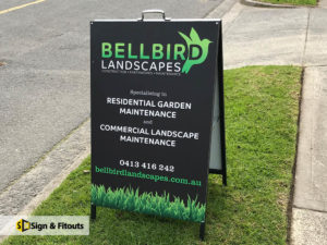 A-frame signage, Sandwich boards, Sidewalk sign